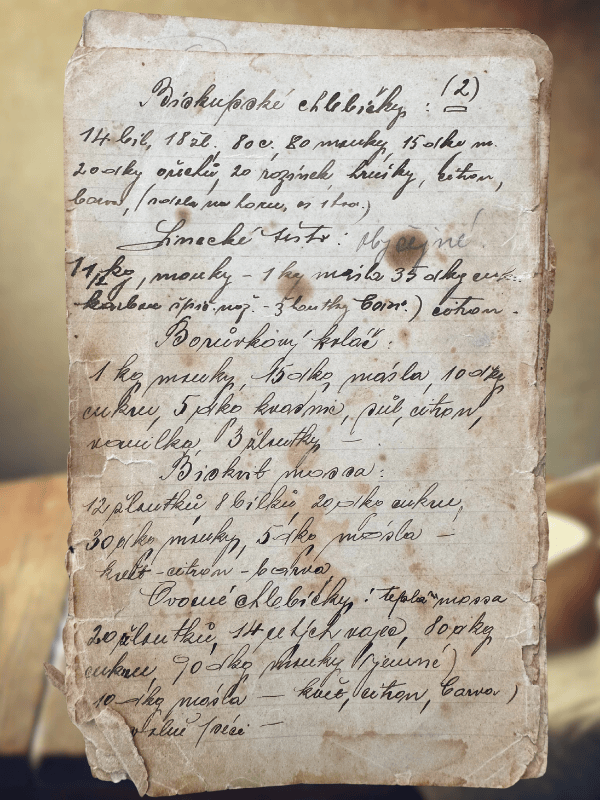 Jednoduchý ovocný chlebíček